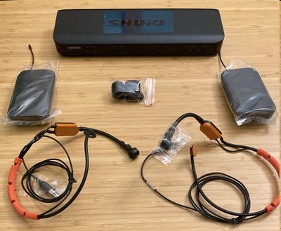 Headsetfunksystem Shure BLX188E/SM31, S8 (2 x Head-Set, Sender, Empfänger)