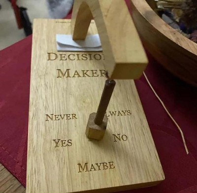 Fun Magnetic Decision Maker Pendulum for Desk & Lighthearted Decision Making USA