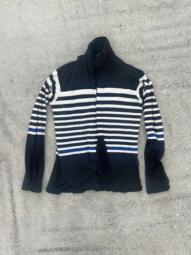 Maison MIHARA YASUHIRO Striped 3/4 button up shirt Size Small
