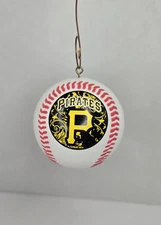 Pittsburgh Pirates Replica Baseball Christmas Tree Ornament Topperscot MLB