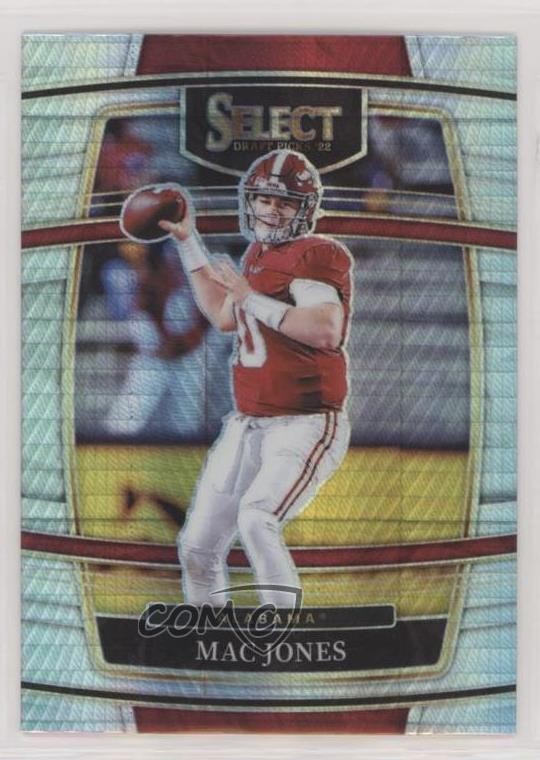 2022 Panini Select Draft Picks Concourse Hyper Prizm Mac Jones #42 2qw