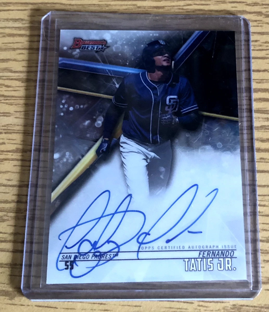 【RC】FERNANDO TATIS JR BOWMAN STERLING Bowman Fernando Tatis Baseball Sports Trading Cards & Accessories