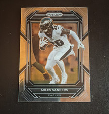 Panini 2022 Prizm Base Set Miles Sanders #235 Philadelphia Eagles Football