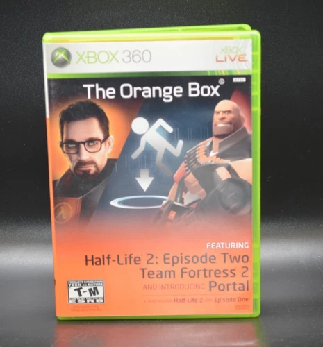 The Orange Box Half Life 2 (Microsoft Xbox 360) *Pre-Owned* Free Shipping