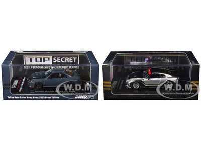NISSAN TOP SECRET ''TASHK 2025 EVENT'' 2PC SET 1/64 INNO MODELS IN64-TASHK25-SET