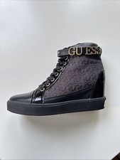 GUESS Turnschuh Sneaker Wedges Keil Schwarz Gr. 39
