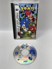 Sonic R Sega Saturn 1997 CIB Complete in Box With Manual Tested Near Mint Rare
