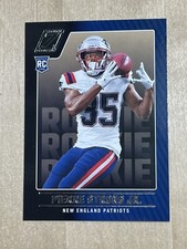 2022 New England Patriots ROOKIE Pierre Strong Jr Panini Zenith ROOKIE CARD #141