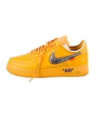 Nike Air Force 1 Low OFF-WHITE University Gold Metallic Nike Air Force 1 Low OFF-WHITE University Gold Metallic