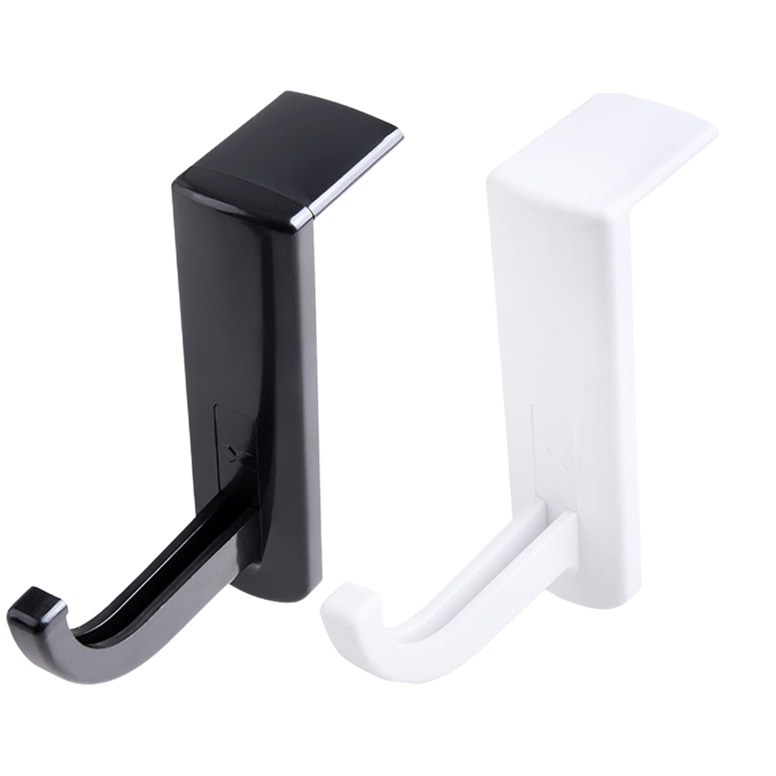 Headset Hanger Earphone Stick-on Hook Without Screw Strong Adhesive Durable ABS-image