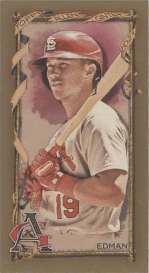 2023 Topps Allen & Ginter - Tommy Edman #113 Mini Gold Bordered for ...