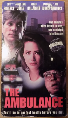 The Ambulance - HTF VHS - Eric Roberts, James Earl Jones, Megan Gallagher