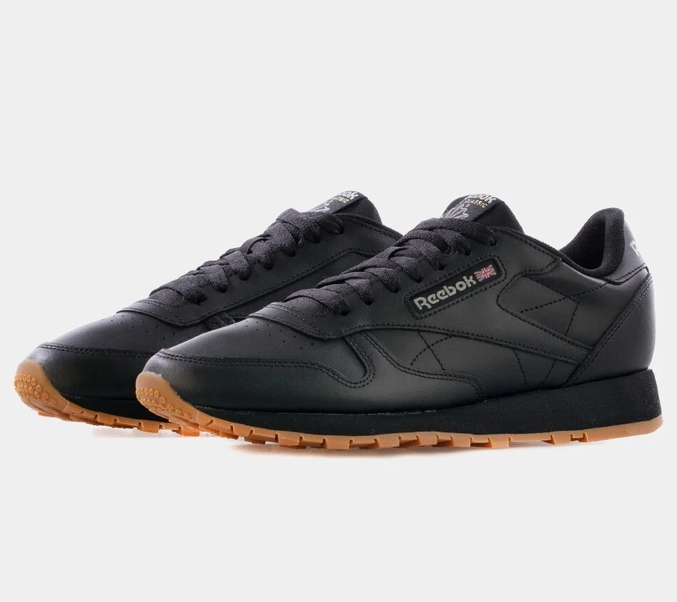 Reebok classic clearance leather ripple black