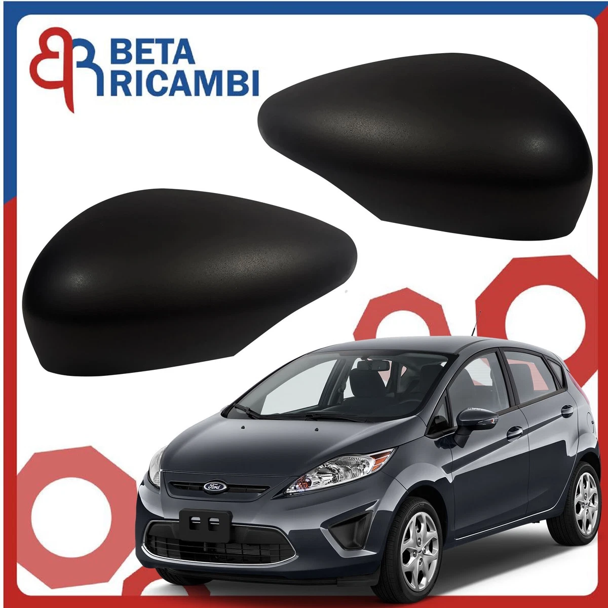 Specchio Specchietto Retrovisore per Ford Fiesta 2013-2017 Richiudibile Destro - AutoStore24