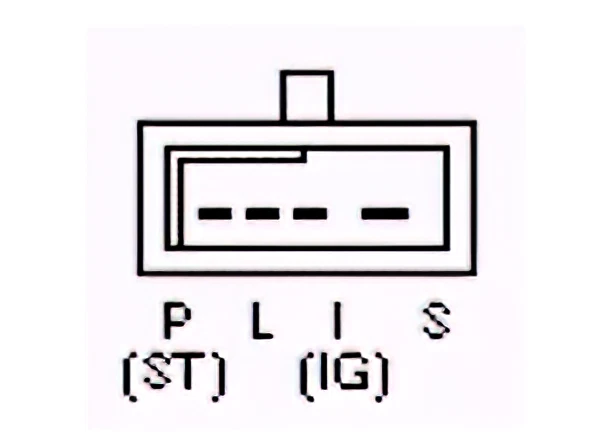 Alternator 7933 12V-100A Fits Chevrolet Beretta, Cavalier, Corsica; With A/C - Image 4 of 4