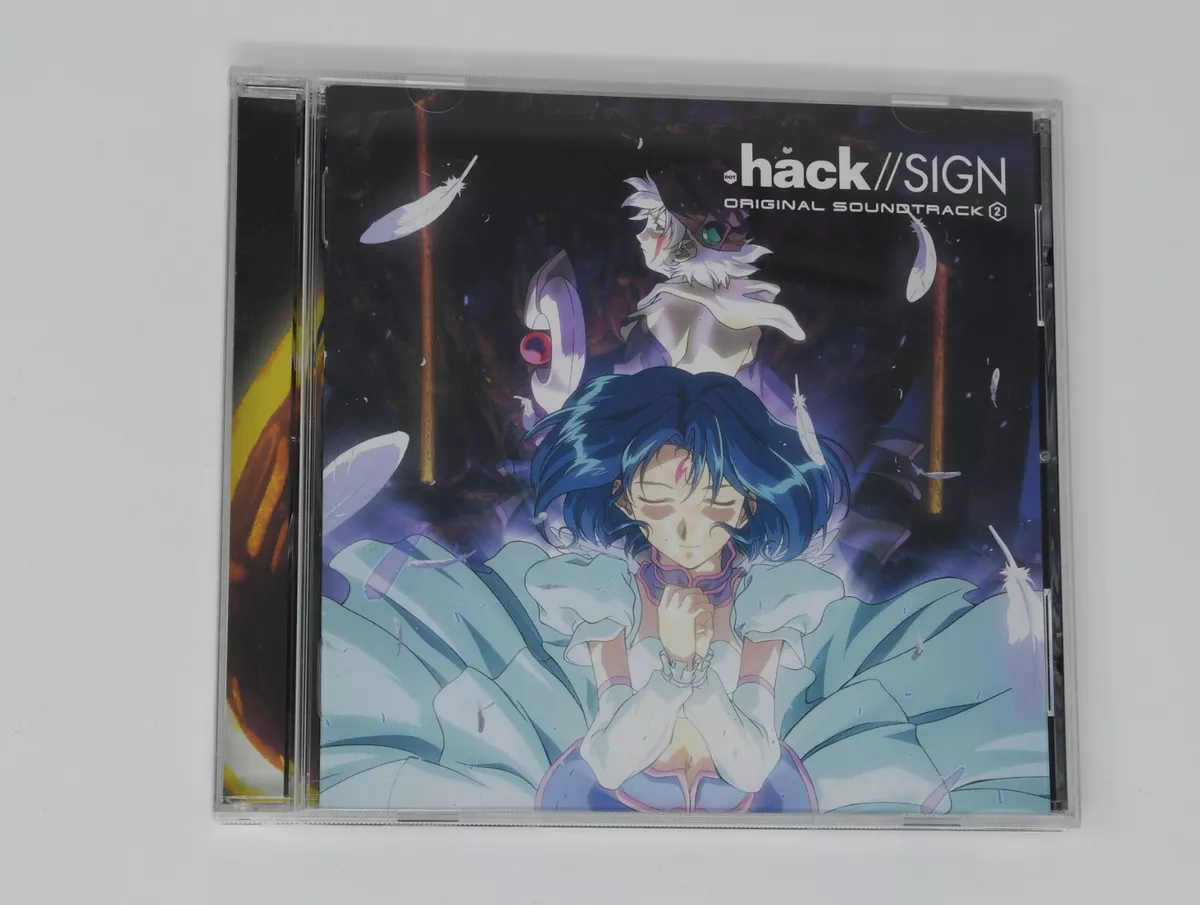 .Hack SIGN Anime OST #2 Original Soundtrack US Release Good Condition