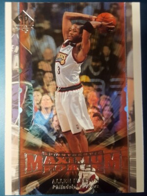1999-2000 SP Authentic Maximum Force Allen Iverson #M5 NBA