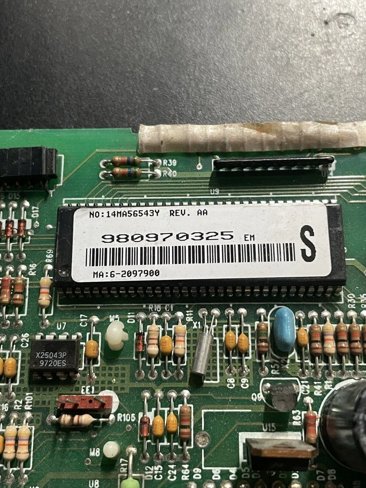 Placa de control de lavadora Maytag - Parte # 6-2097900 | WM1309 Foto 3 de 3