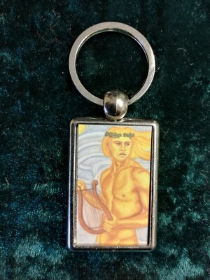 APOLLO Schlüsselanhänger - Griechischer Gott der Prophezeiung, der Künste und der Sonne