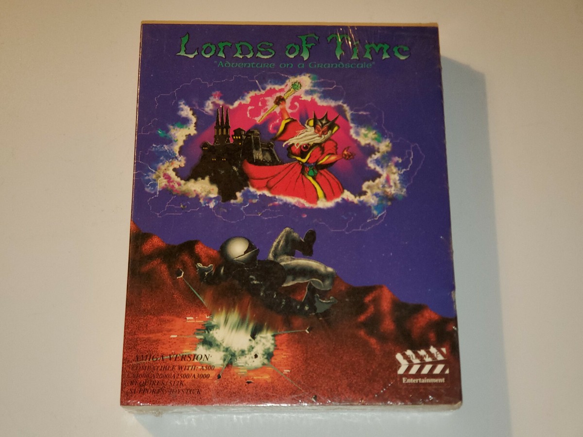 Lords of Time (Amiga, 1992) SEALED, Rare Vintage Game | eBay