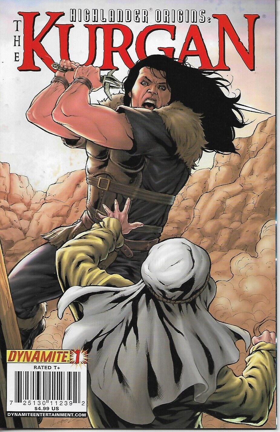 HIGHLANDER ORIGINS - KURGAN (2008) #1 B  - Back Issue (S)