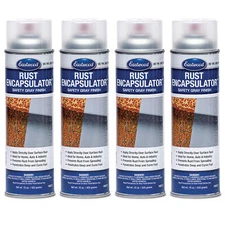 Eastwood Gray Rust Encapsulator 15 oz. Aerosol Spray Paint Prevents Rust 4 Pack
