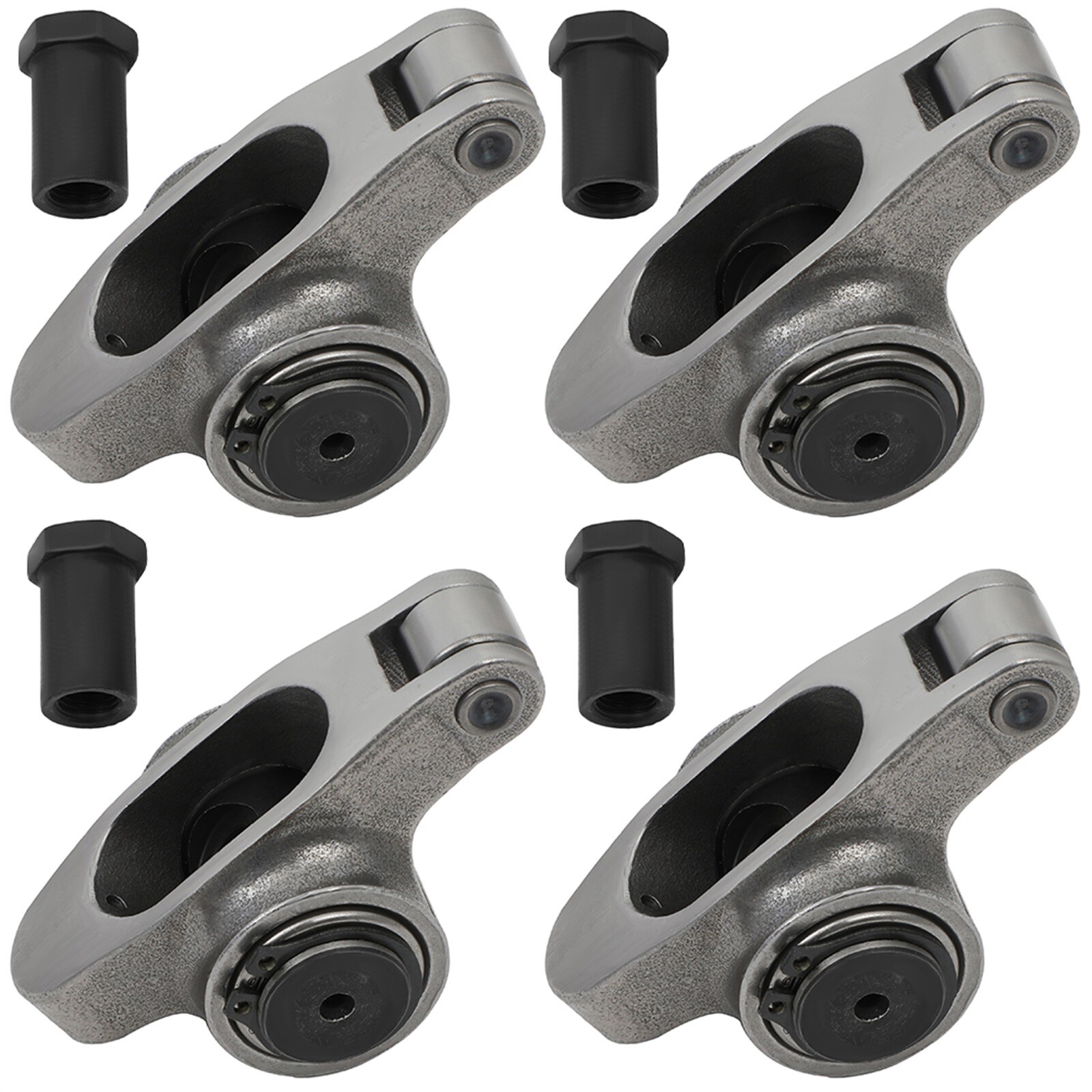 For Small Block Chevy 1.5 3/8 Stainless Steel Roller Rocker Arms SBC ...