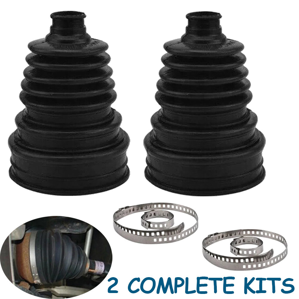 2 CV BOOT KIT STRETCHY UNIVERSAL FIT DRIVE SHAFT GATOR JOINT BOOT