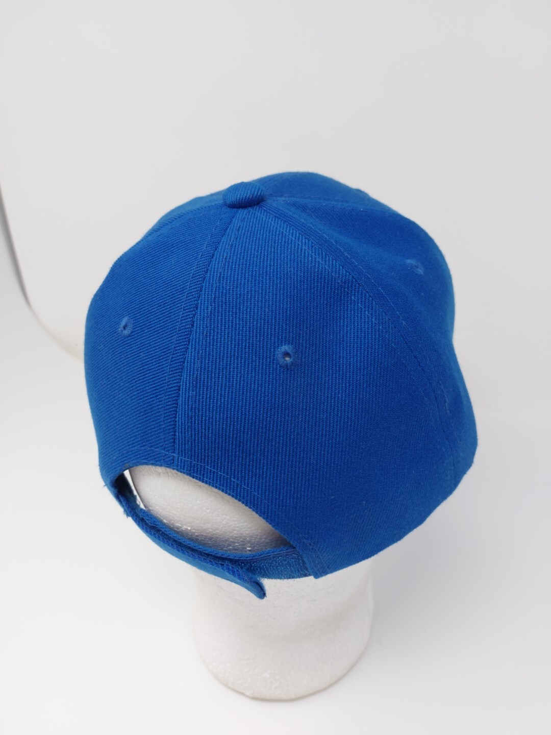 Blue Blank Strap Back Hat Adjustable Cap - image 5