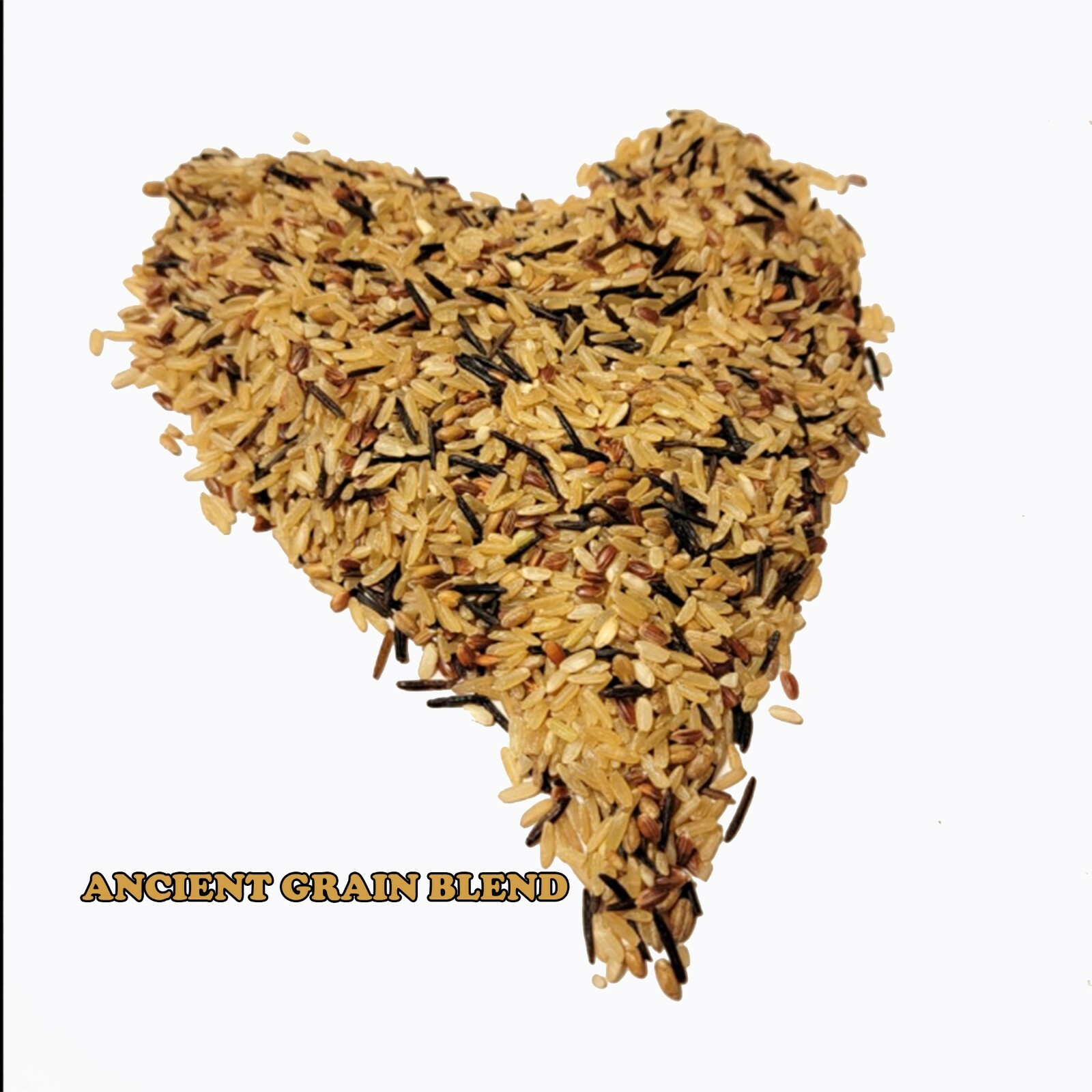 5 LB Grown Organic ANCIENT GRAIN BLEND Wild rice,Red, Brown RICE  Bulk