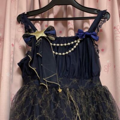 angelic pretty🌸Dramatic Shiny Jumper Skirt and Hat Set🌸JAPAN | eBay