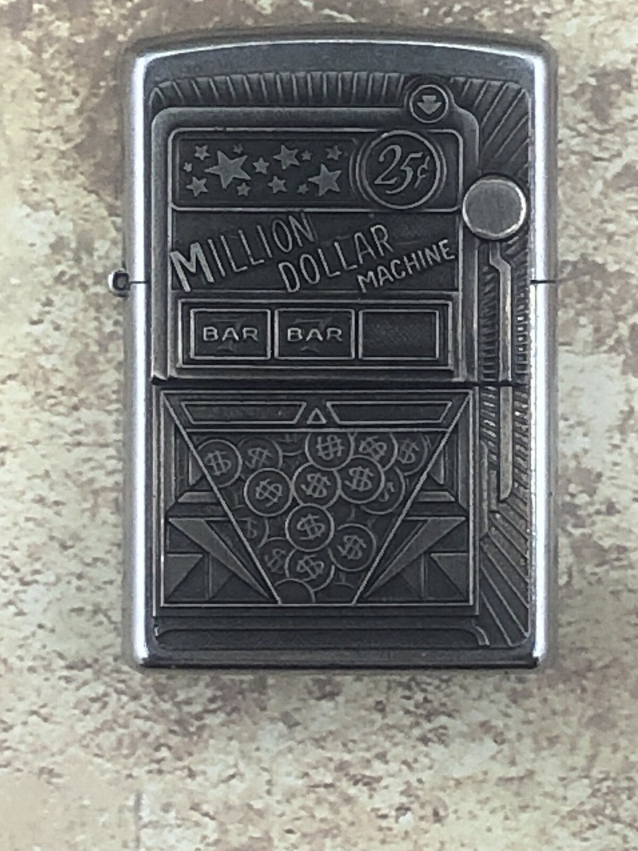 ZIPPO Barrett Smythe Million Dollar Sot Machine Jackpot