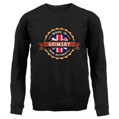 Made In Grimsby - Hoodie / Pullover für Erwachsene - Town City Village Born Love Live