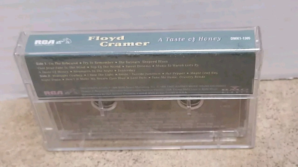 Floyd Cramer NEW  SEALED VTG CASSETTE TAPE 20 Best Loved Favorites 1997 NOS - Image 3 of 4