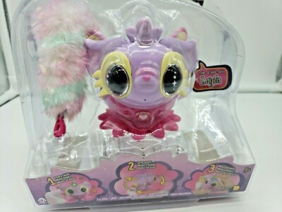 Pixie Belles  Layla (Purple) Interactive Electronic Pet Still Attached to Packag