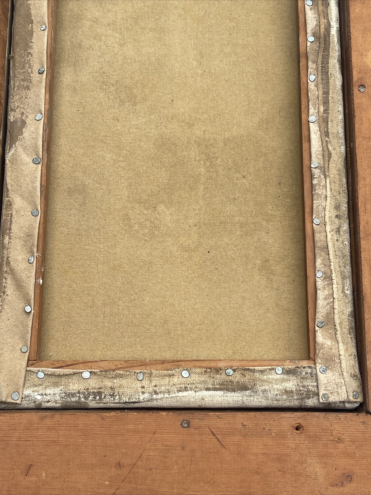 TREW HOCKER PAINTING ANTIQUE WPA ERA PORTRAIT MUSICIAN MANODLIN MODERNISM LISTED