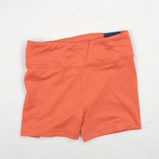 DSG Performance Girls Youth Shorts Size Medium 10-12 Orange Mid Rise