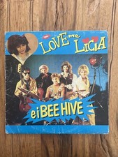 Lp 33 Giri Cristina D'Avena E I Beehive Love Me Licia 1986 ITALY FIVE Vinile