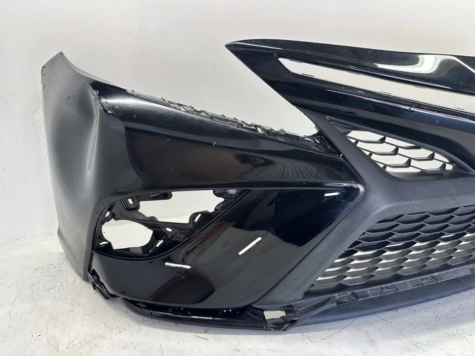 Front Bumper Cover Black 2018-2020 Toyota Camry Sport SE 52119-06E20 OEM - Image 2 of 4