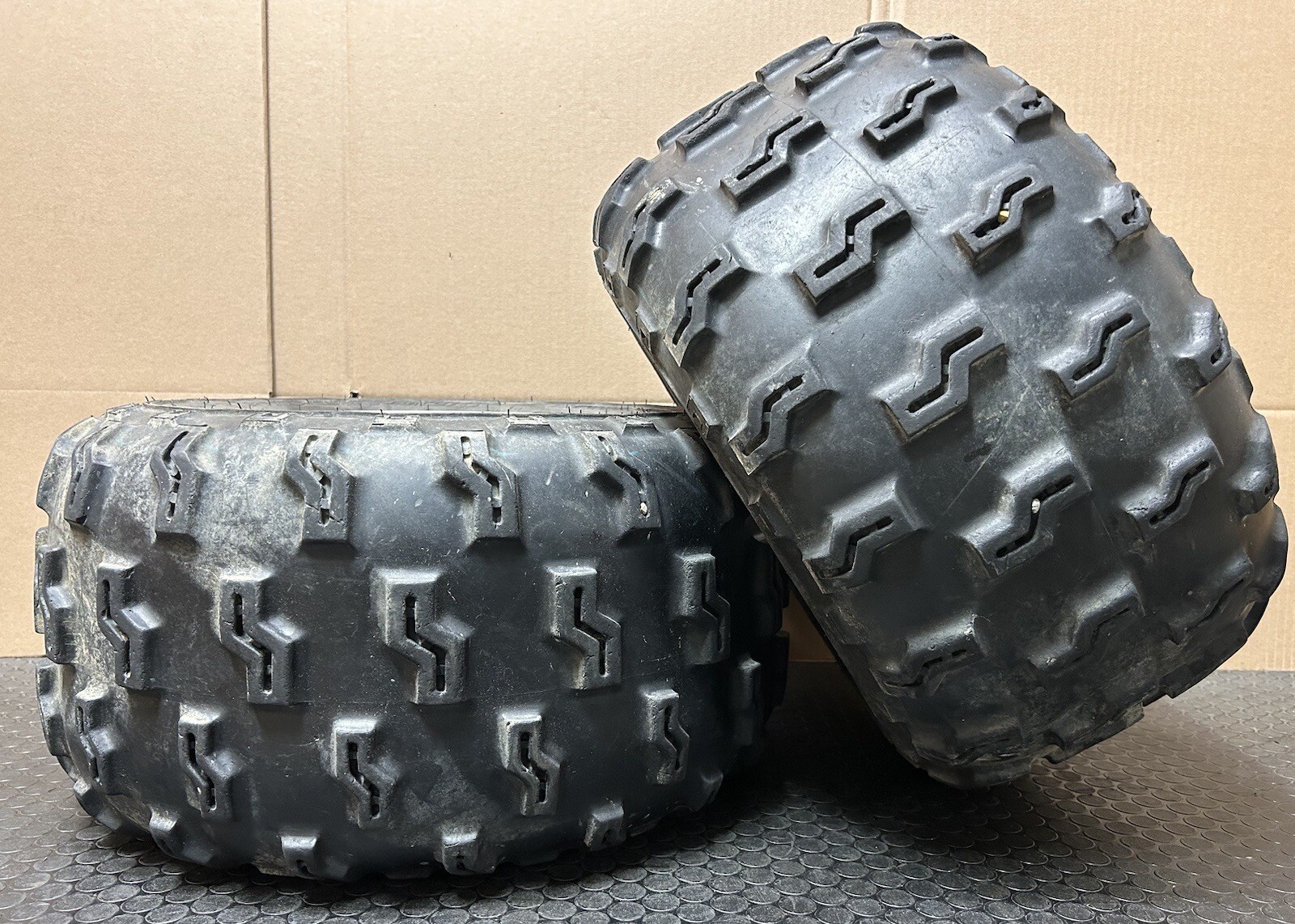 Yamaha Raptor Banshee 4x115 Rear Rims Wheels Rim Wheel DUNLOP KT335