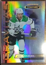 2022-23 Stature Gold Chorme Gravitas Joe Pavelski Dallas Stars #11