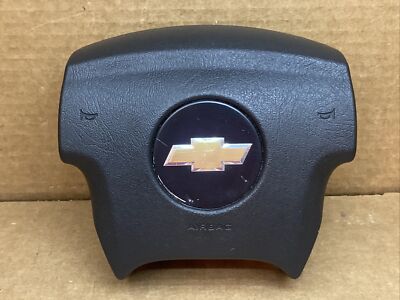 2005-2009 Trailblazer Trail Blazer Driver Steering Wheel Airbag Air Bag Black