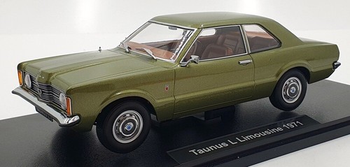 KK-Scale 1:18 Ford Taunus GXL Coupe Ano de construção 1971 marrom metálico / preto KKDC181006