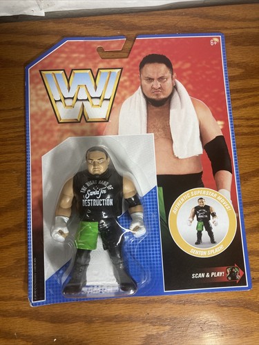 WWE Samoa Joe Mattel Retro Series 9 Hasbro Wrestli...