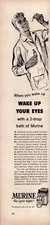 Murine for Your Eyes "Wake Up Your Eyes" 1955 Vintage Print Ad-CRC2