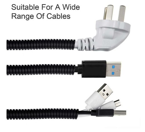 1/2",3/4" ,1" Polyethylene Flexible Split Loom Tubing Harness Wrap Cable Lot - Picture 10 of 17