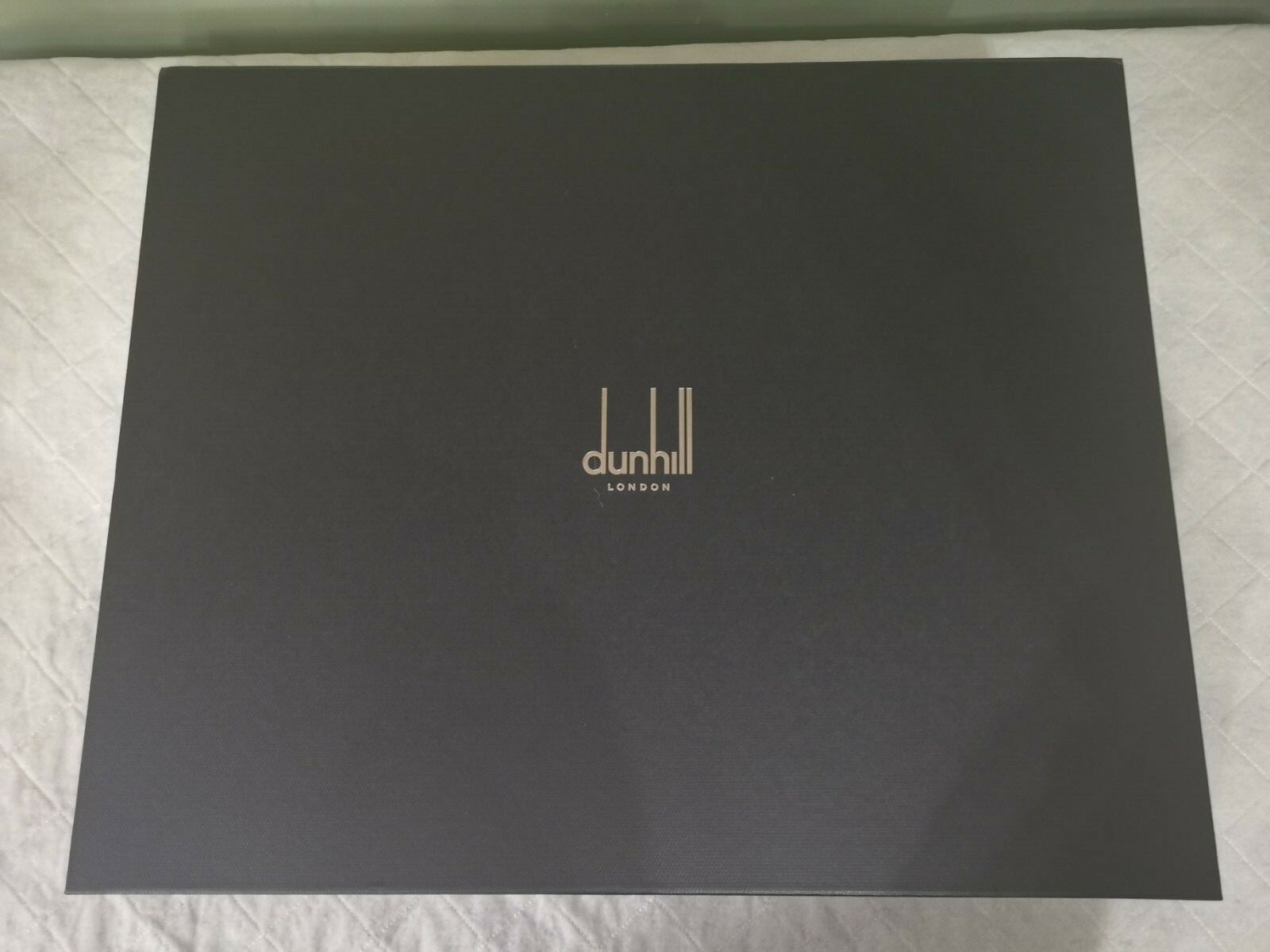 Dunhill Navy Leather Super Slim Doc Case - Luxury Gift Box Included image 7