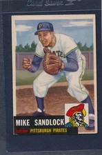 1953 Topps #247 Mike Sandlock Pirates EX 53T247-41415-16