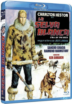 The Call of the Wild NEW Classic Blu-Ray Disc Ken Annakin C. Heston S. Gracia