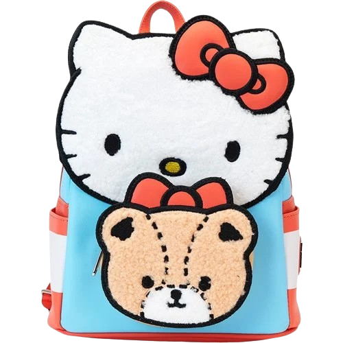 Mini mochila Sherpa Hello Kitty and Bear cosplay - Imagen 1 de 1